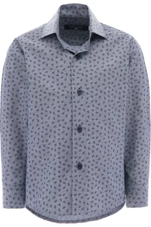 M. Moustache Camisa tipo vestido con diente de león estampado