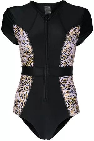 Duskii Bañador con motivo de leopardo