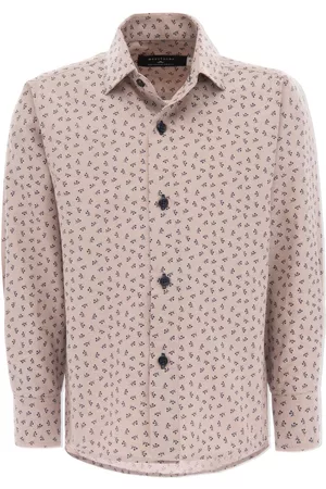M. Moustache Camisa tipo vestido con diente de león estampado