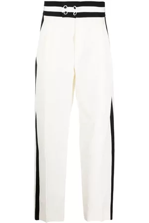 Casablanca Pantalones anchos con detalle a rayas