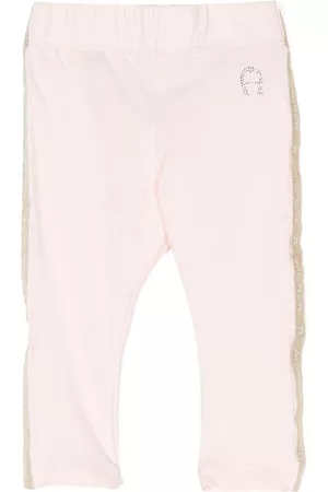 Aigner Leggins con apliques de strass