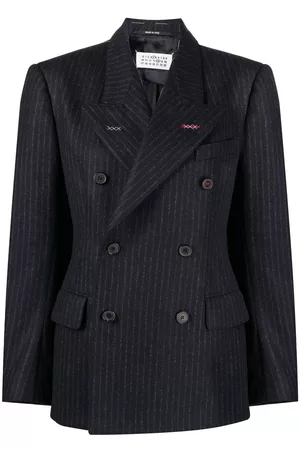 Maison Margiela Blazer a rayas diplomáticas