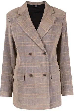 Alexander McQueen Blazer a cuadros