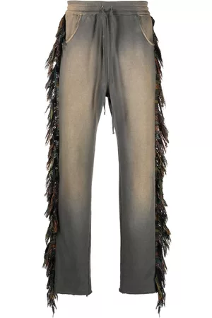 Alchemist Pantalones de chándal con ribete de flecos