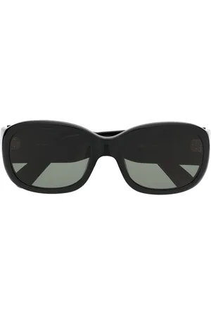 LESCA Gafas de sol Yves 21 con montura rectangular
