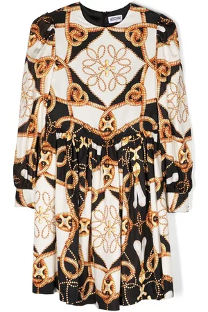 Moschino Vestido con estampado barroco