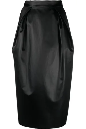 Maison Margiela Falda midi plisada