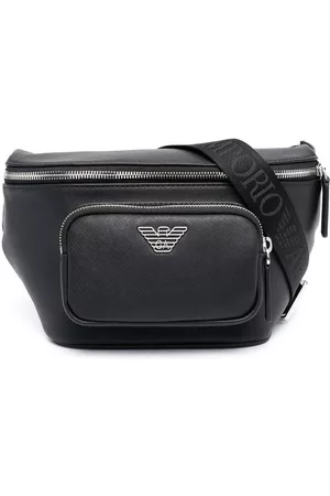 Emporio Armani Bolso con placa del logo