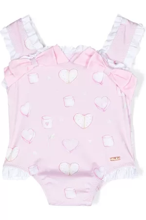 PATACHOU Bañador con estampado gráfico y lazo
