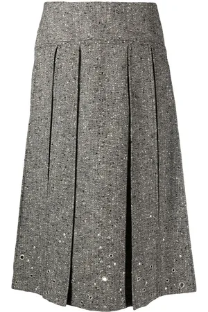 Durazzi Milano Falda midi plisada