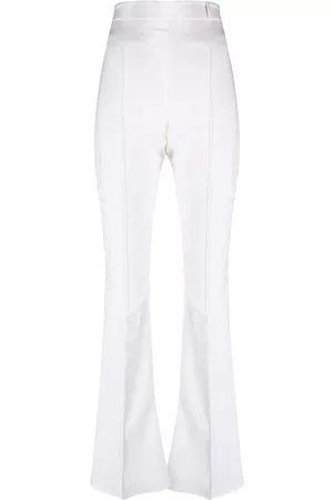 Jacquemus Pantalones acampanados de talle alto