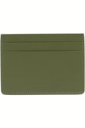 Jil Sander Tarjetero con logo en relieve