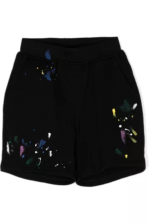 MOSTLY HEARD RARELY SEEN Pantalones cortos de deporte Louis con manchas de pintura