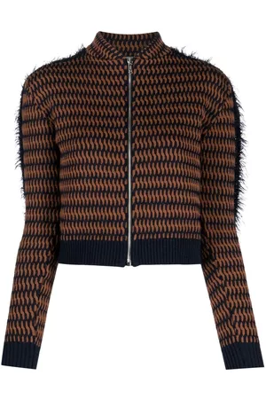 Durazzi Milano Chaqueta corta con motivo en jacquard