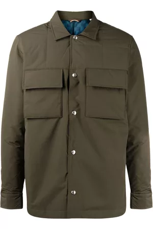 Paul Smith Chaqueta con bolsillo de solapa y apliques de presión