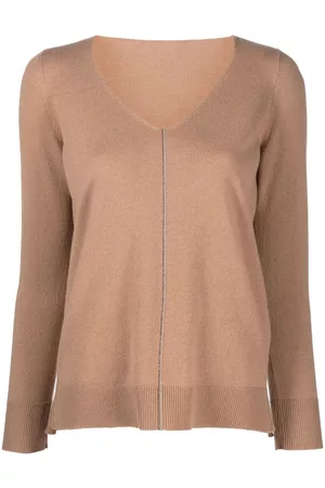 LE TRICOT PERUGIA Jersey con cuello en V