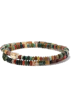 LUIS MORAIS Pulsera en oro amarillo de 14kt con cuentas
