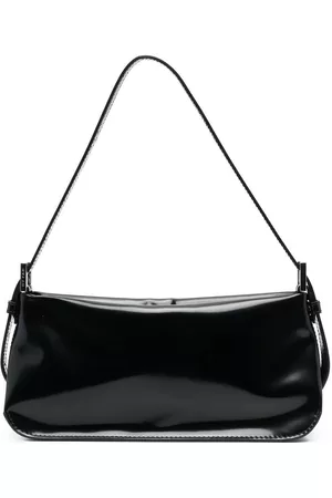 By Far Bolso de hombro de charol