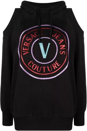 VERSACE Sudadera con capucha y logo