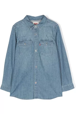 Levi's Camisas - Camisa vaquera con bolsillos de parche