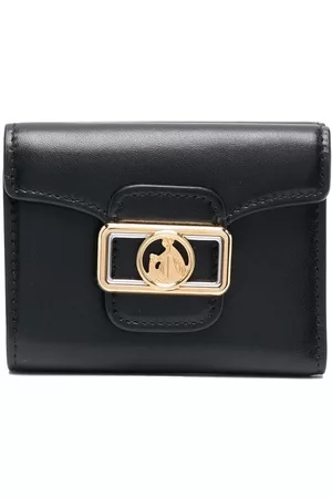Lanvin Cartera pequeña con placa del logo