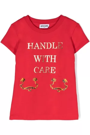 Moschino Camiseta Handle With Care