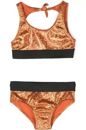 Le pandorine Bikini con efecto metalizado