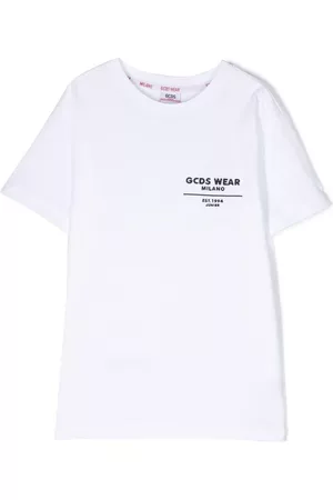 GCDS Camiseta con logo estampado