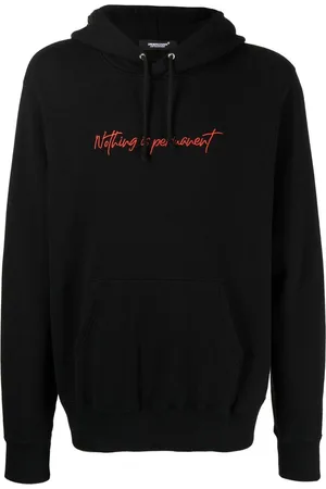 UNDERCOVER Sudadera con capucha y bordado Nothing is Permanent