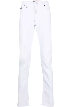 Philipp Plein Vaqueros slim con parche del logo