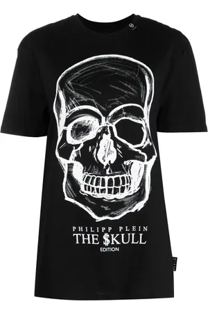 Philipp Plein Camiseta con calavera estampada