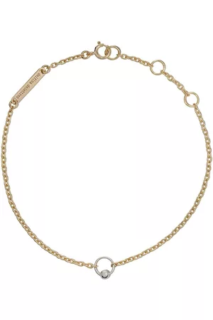 DELFINA DELETTREZ Pulsera dos en uno en oro amarillo de 18kt
