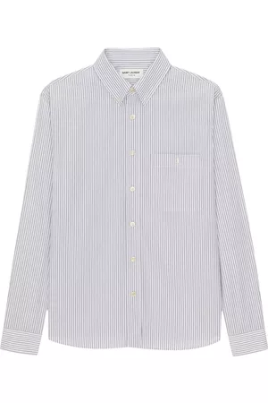 Saint Laurent Camisa a rayas