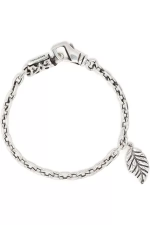 EMANUELE BICOCCHI Pulsera con detalle de hoja