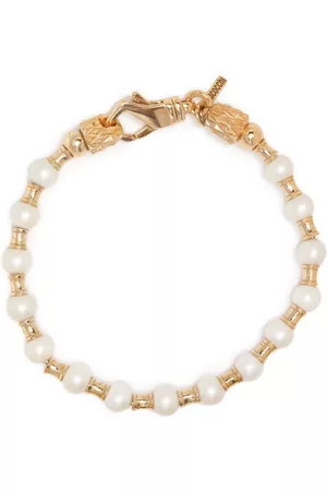 EMANUELE BICOCCHI Pulsera con detalle de perlas