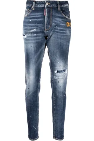 Dsquared2 Vaqueros con efecto envejecido