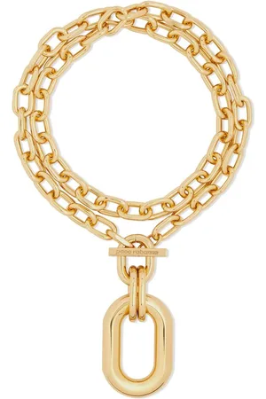 Paco rabanne Collar bañado en oro