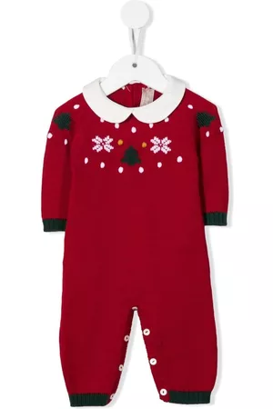 LA STUPENDERIA Pijama de punto de intarsia
