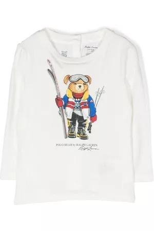Ralph Lauren Camiseta con motivo Polo Bear