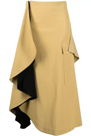 Colville Falda midi asimétrica