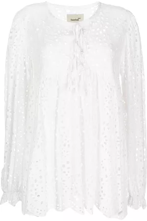 Bambah Blusa de ganchillo acampanada