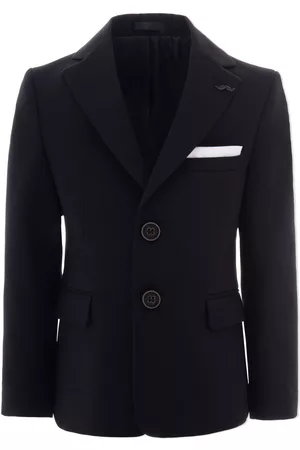 M. Moustache Blazer con solapas de pico