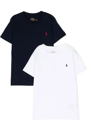 Ralph Lauren Pack de tres camisetas con logo bordado