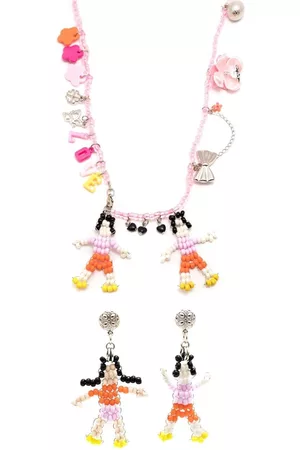 AMIR SLAMA Collar con detalle de charms