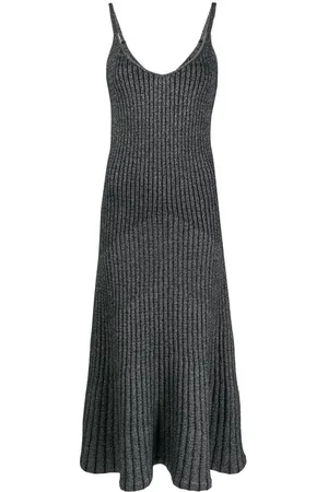 N.PEAL Vestido midi de punto