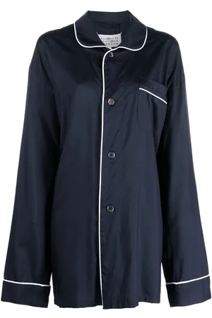 Maison Margiela Camisa con ribete de costuras