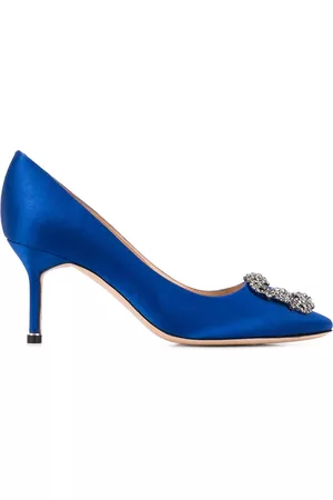 Manolo Blahnik Zapatos Hangisi con tacón de 70mm