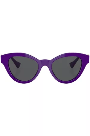 VERSACE Gafas de sol Medusa Head con montura redonda
