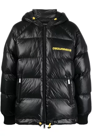 Dsquared2 Plumífero con logo en el pecho