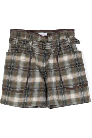 Brunello Cucinelli Pantalones cortos a cuadros